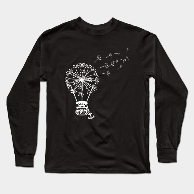 dandelion Long Sleeve T-Shirt by Bianka